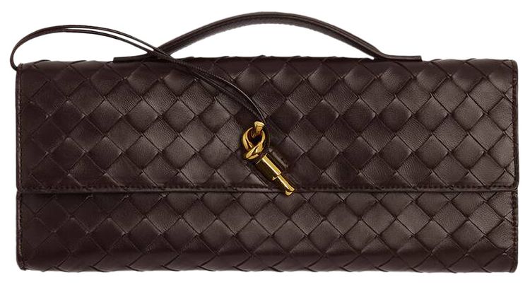 Bottega Veneta Andiamo Clutch Sapele