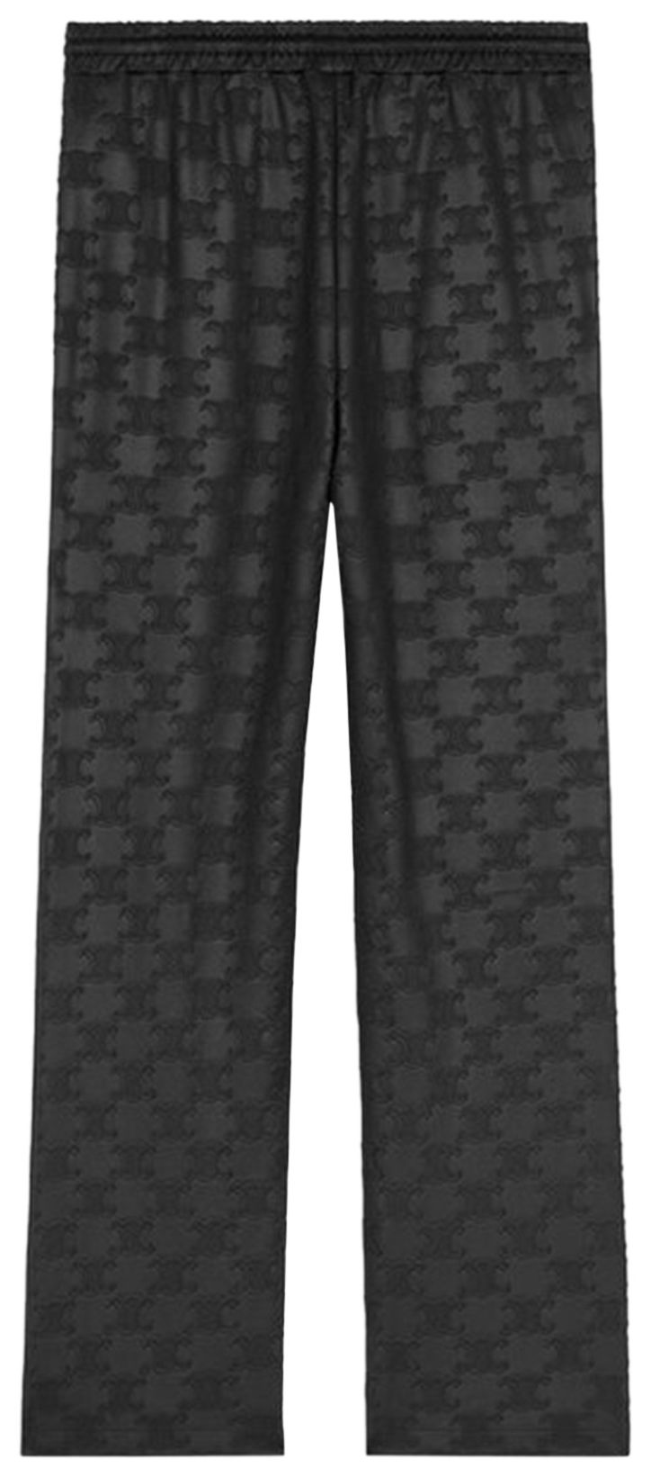 CELINE Triomphe Jersey Tracksuit Pants Black
