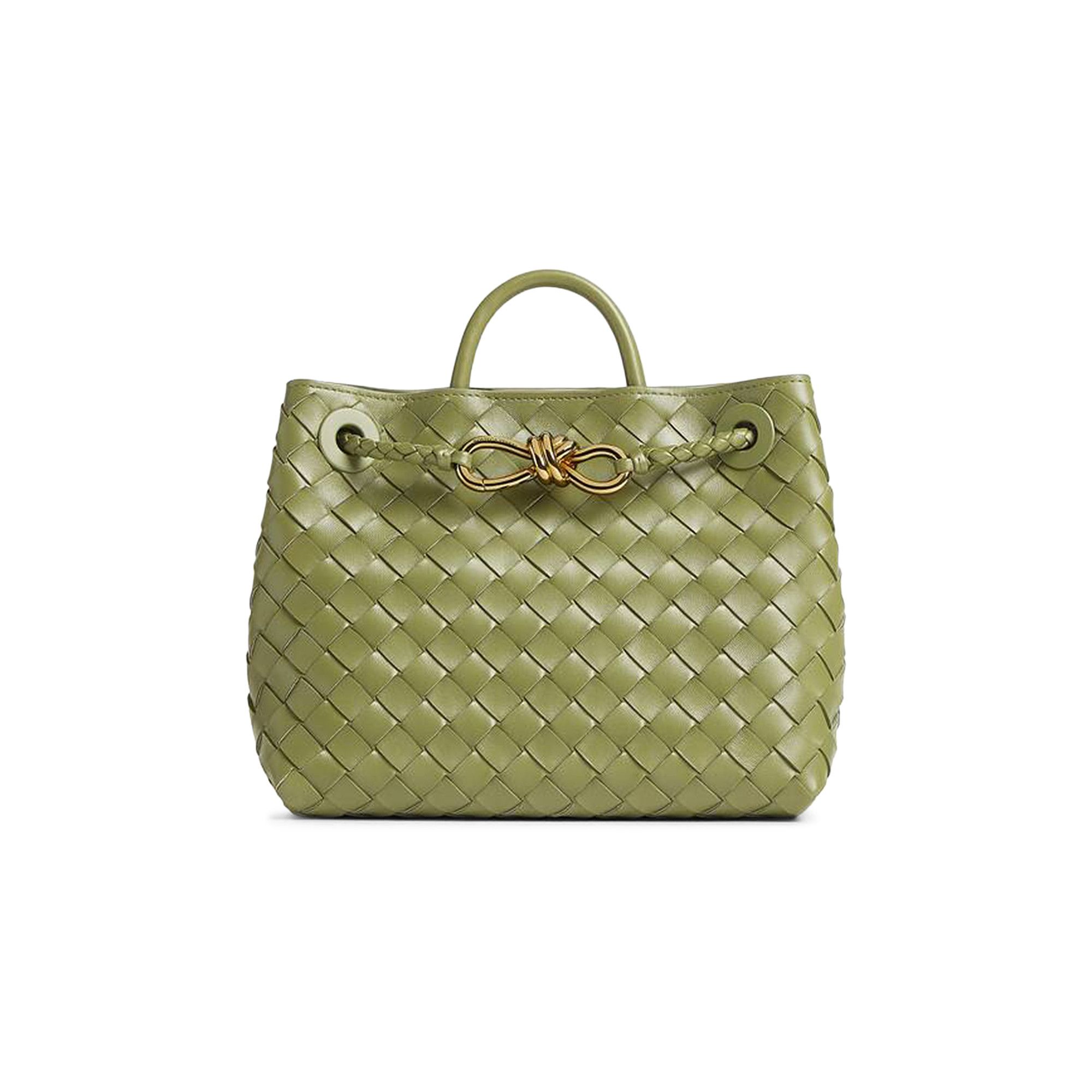 Buy Bottega Veneta Small Andiamo Bag 'Matcha' - 766014 VCPP1