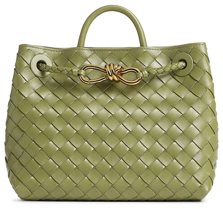 Bottega Veneta Small Andiamo Bag Matcha