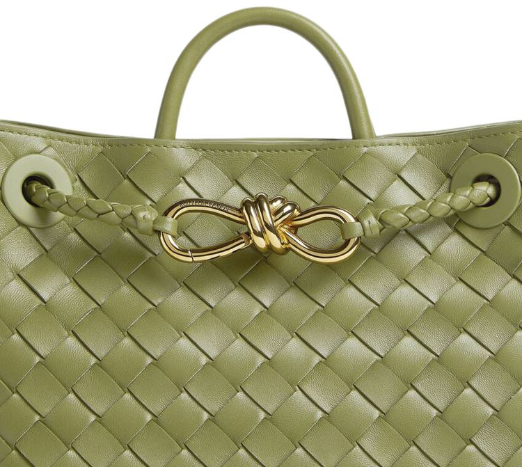 Bottega Veneta Small Andiamo Bag Matcha