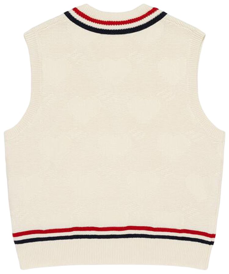 Human Made Heart Knit Vest White