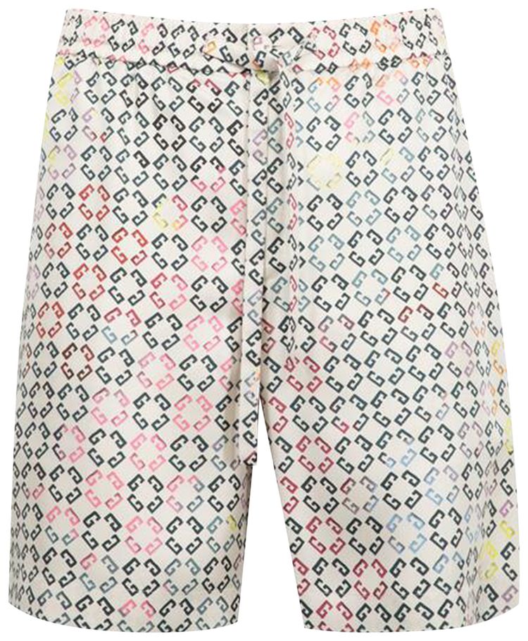 Givenchy Logo Bermuda Shorts Multicolor