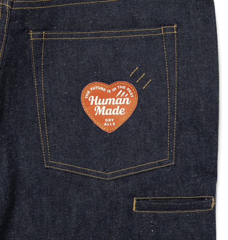 Human Made Straight Denim Pants Indigo