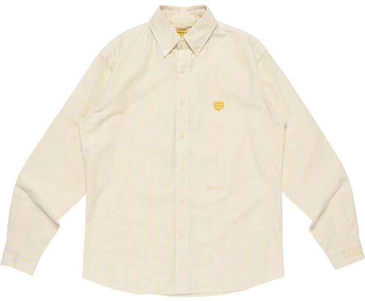 Human Made Striped BD Shirt Yellow