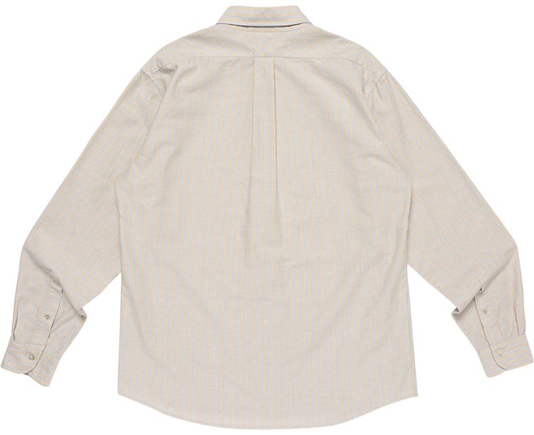 Human Made Striped BD Shirt Yellow