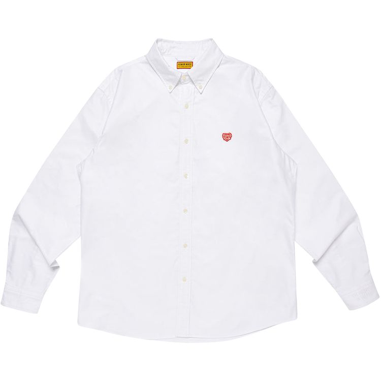 Human Made Oxford BD Shirt White