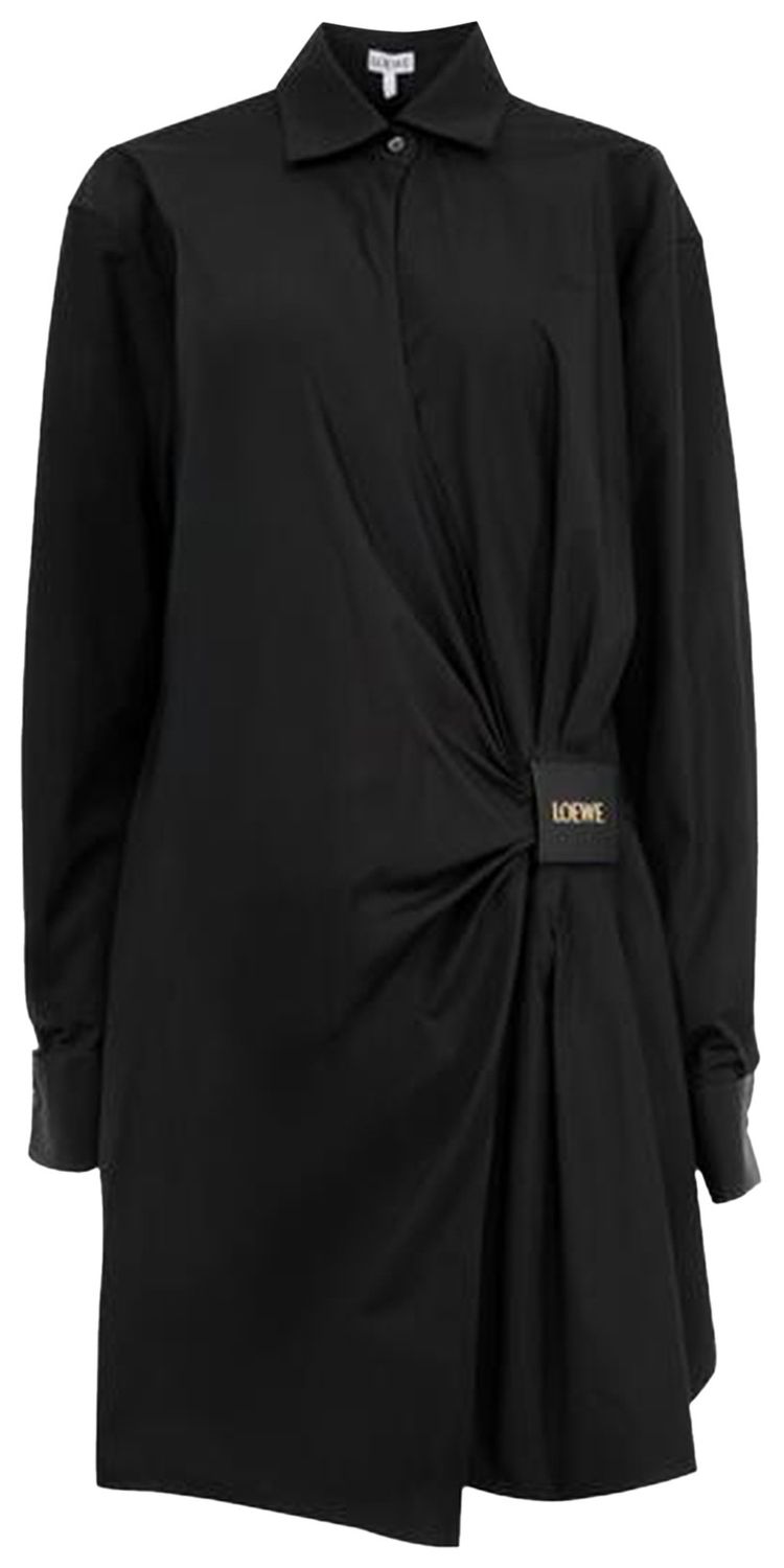 Loewe Shirt Dress Black
