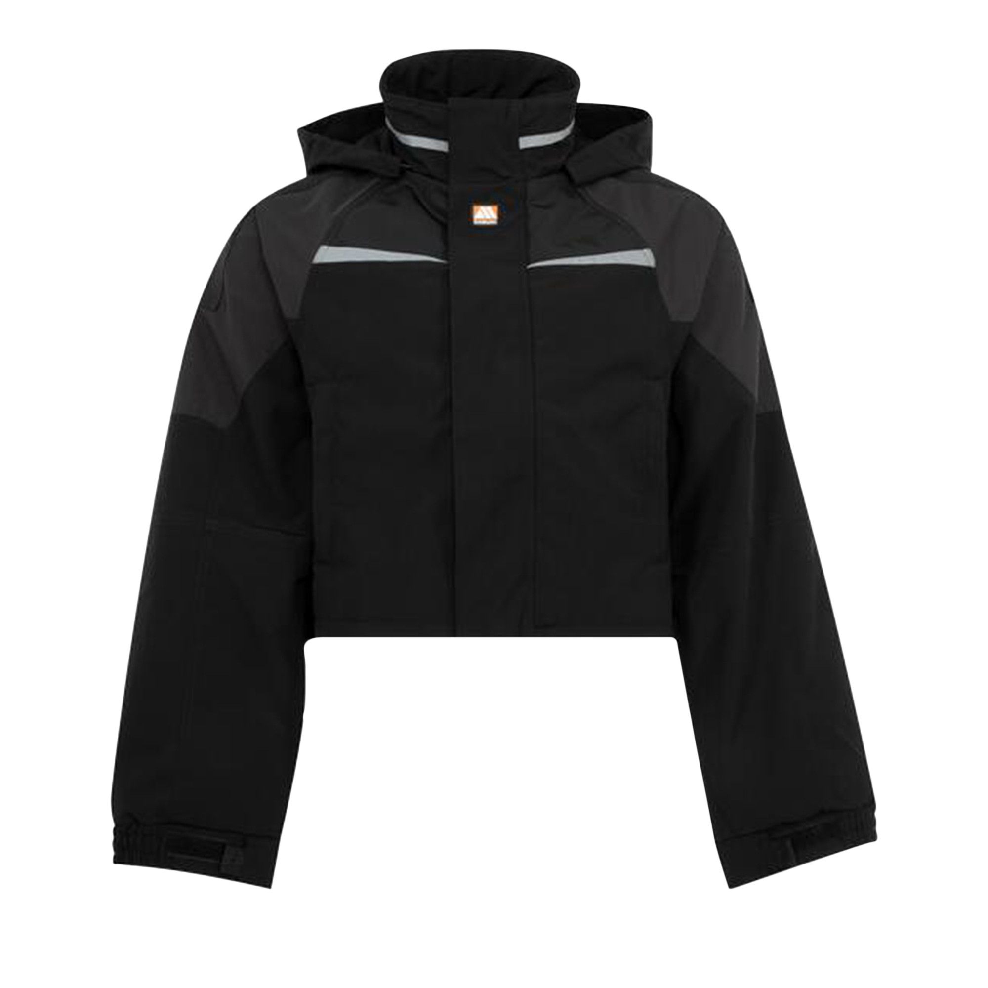Buy Martine Rose Shrunken Sports Jacket 'Black Grey