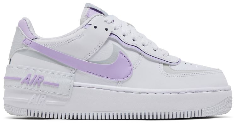 Nike Wmns Air Force 1 Shadow White Lilac Bloom