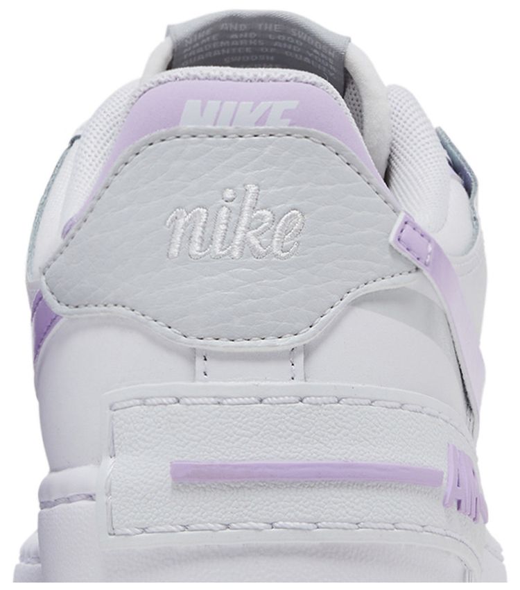 Nike Wmns Air Force 1 Shadow White Lilac Bloom