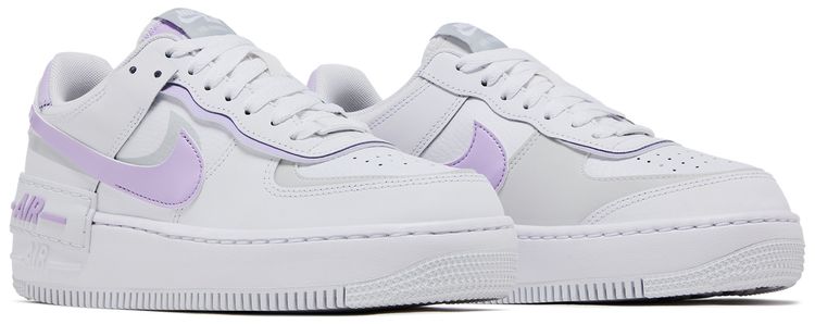 Nike Wmns Air Force 1 Shadow White Lilac Bloom