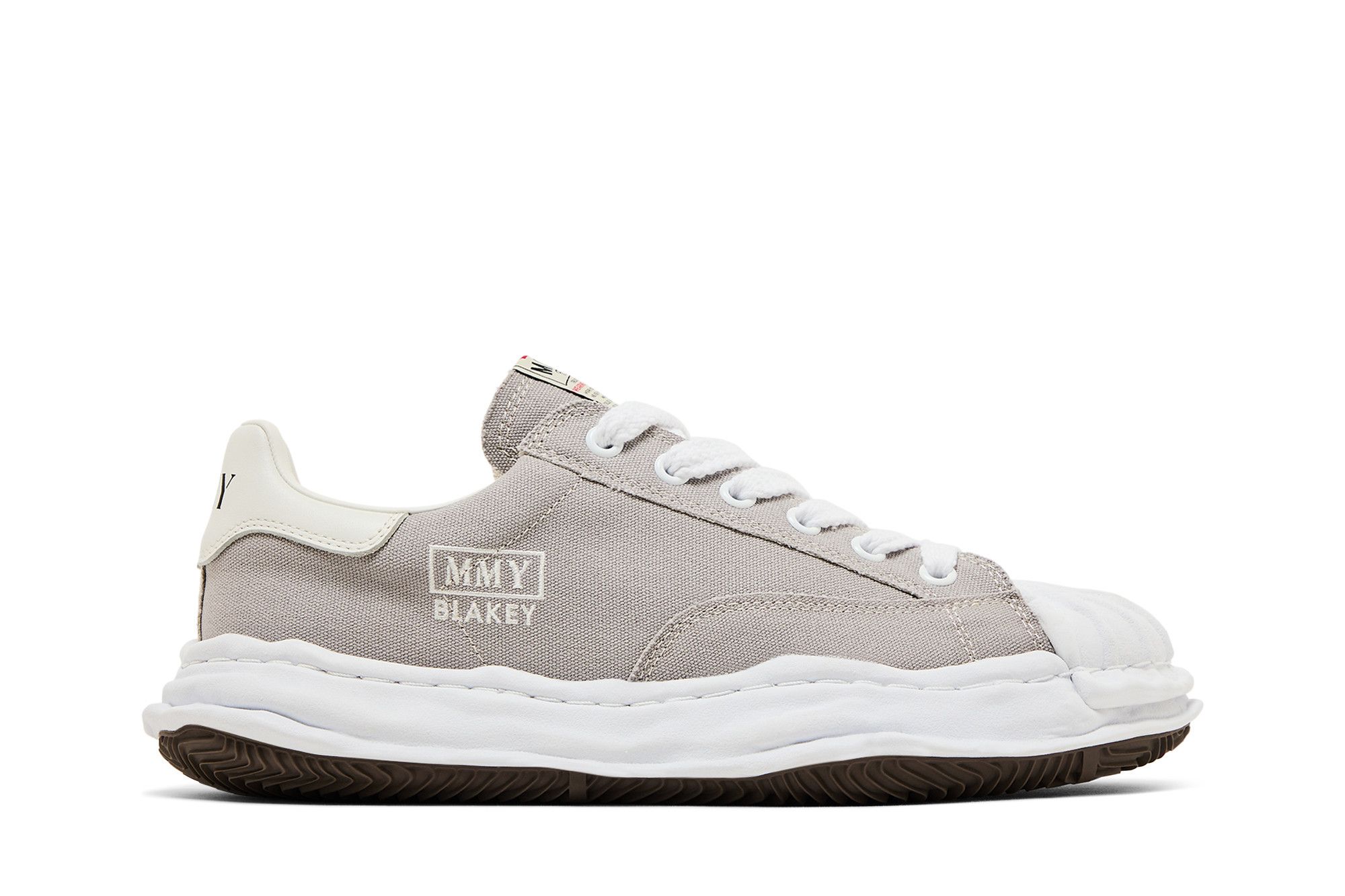 Buy Maison Mihara Yasuhiro Blakey OG Sole Canvas Low 'Grey