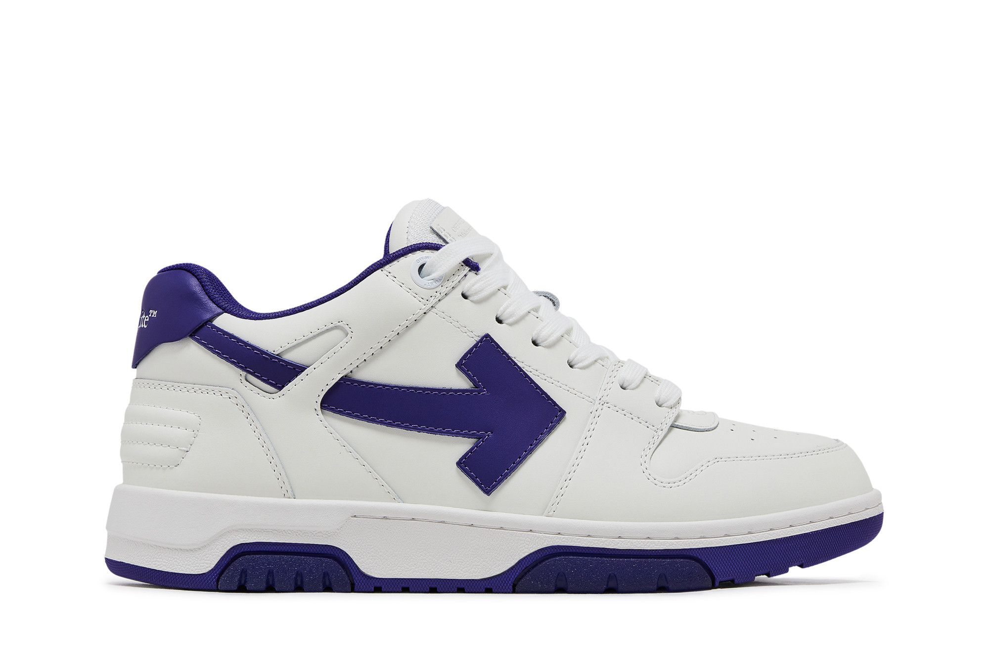 Buy Off-White Out of Office 'White Dark Blue' - OMIA189S25LEA001