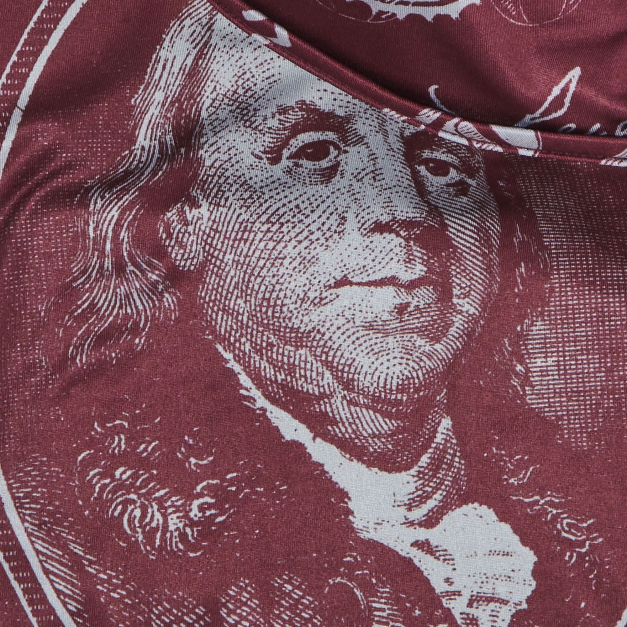 Buy Supreme Lightweight Balaclava 'Burgundy Money