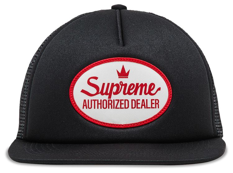 Supreme Authorized Mesh Back 5 Panel Black