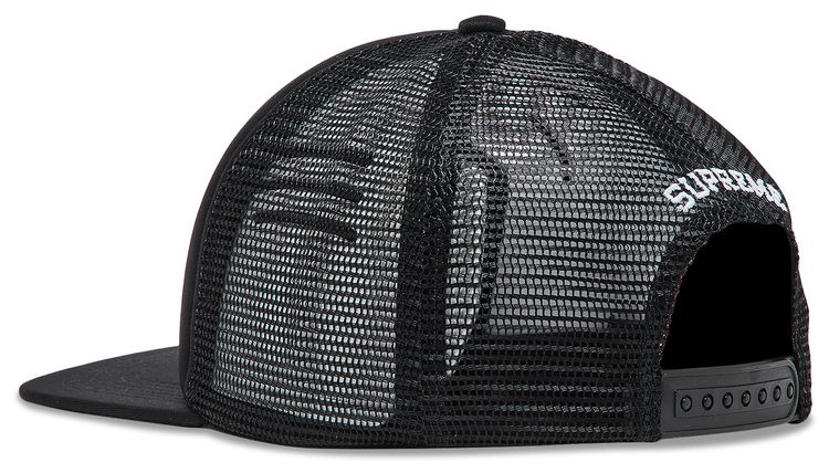 Supreme Authorized Mesh Back 5 Panel Black