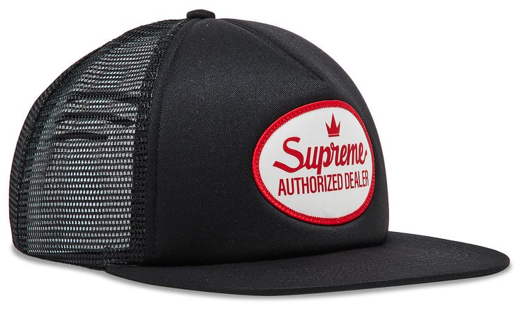 Supreme Authorized Mesh Back 5 Panel Black
