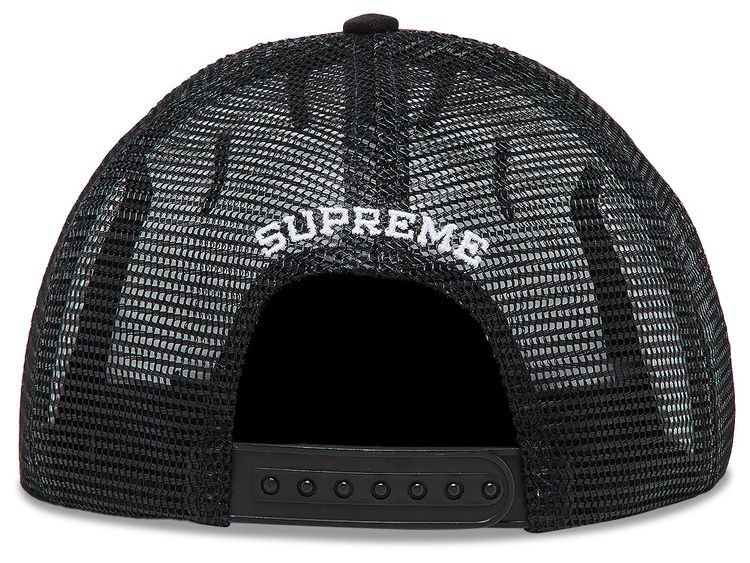 Supreme Authorized Mesh Back 5 Panel Black