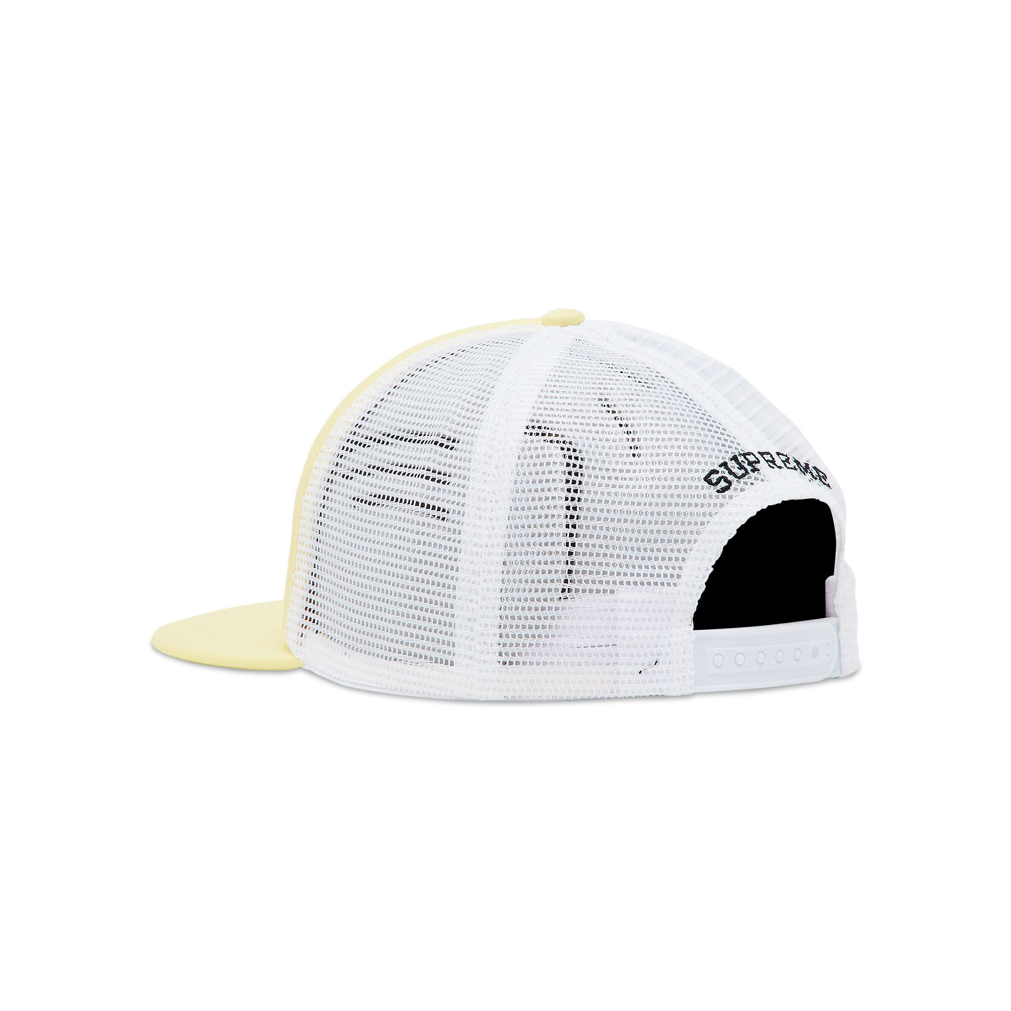 Buy Supreme Authorized Mesh Back 5-Panel 'Light Yellow