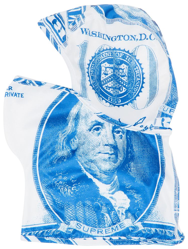 Supreme Lightweight Balaclava White Money