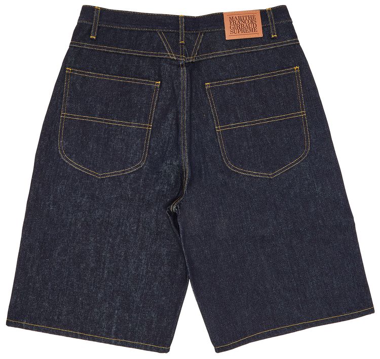 Supreme x Martithe  Francois Girbaud X Seam Baggy Denim Short Rigid Indigo