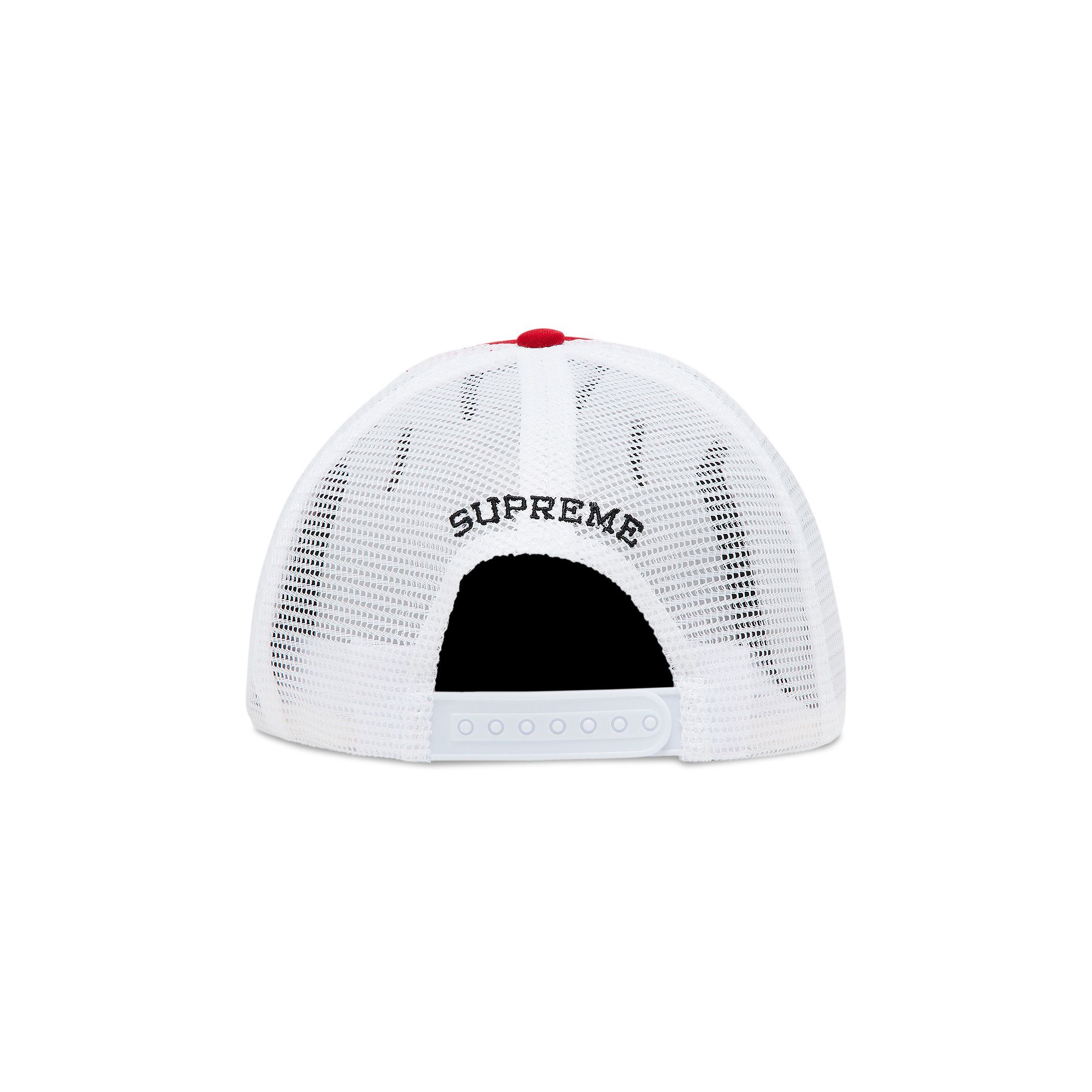 Buy Supreme Authorized Mesh Back 5-Panel 'Red' - SS25H125