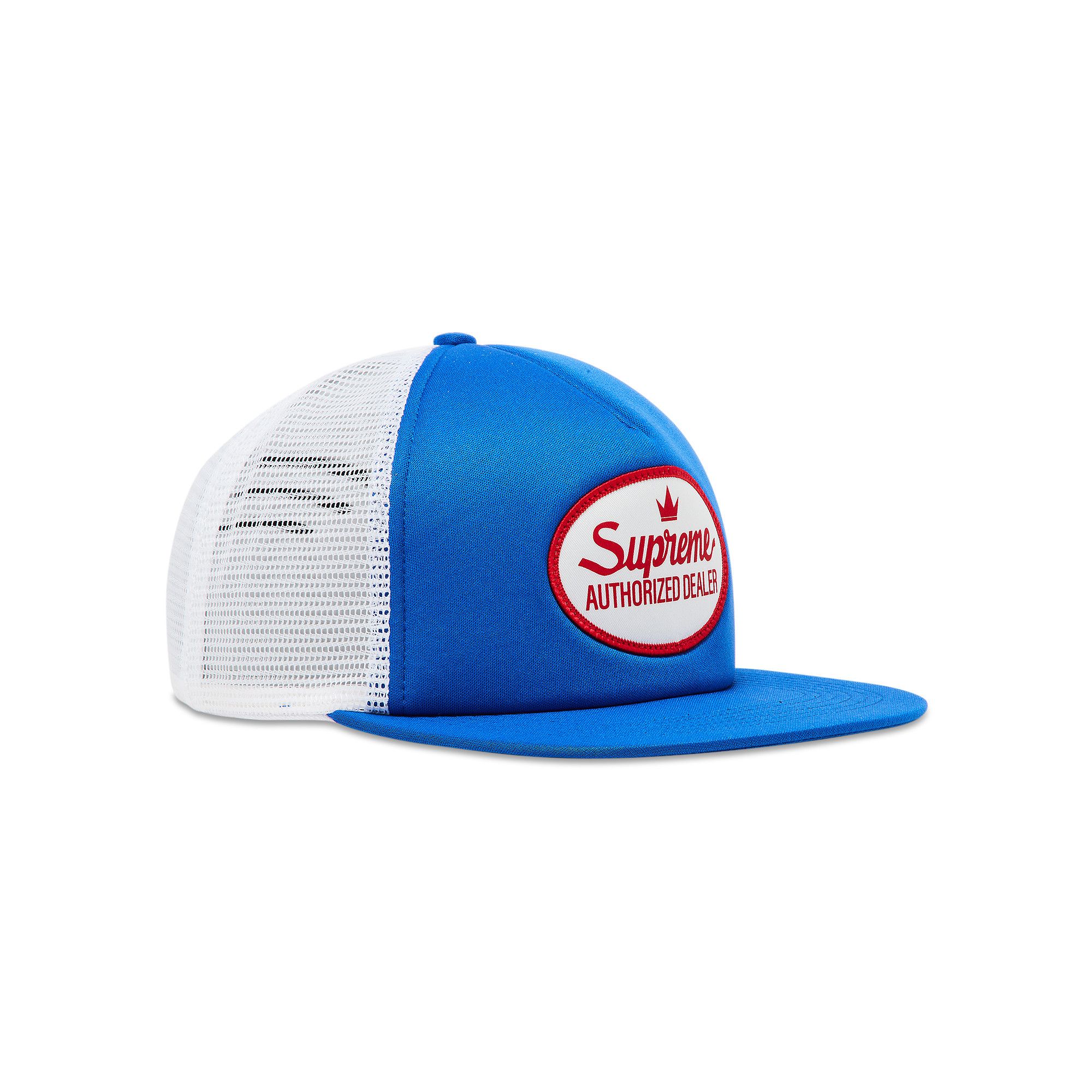 Buy Supreme Authorized Mesh Back 5-Panel 'Royal' - SS25H125