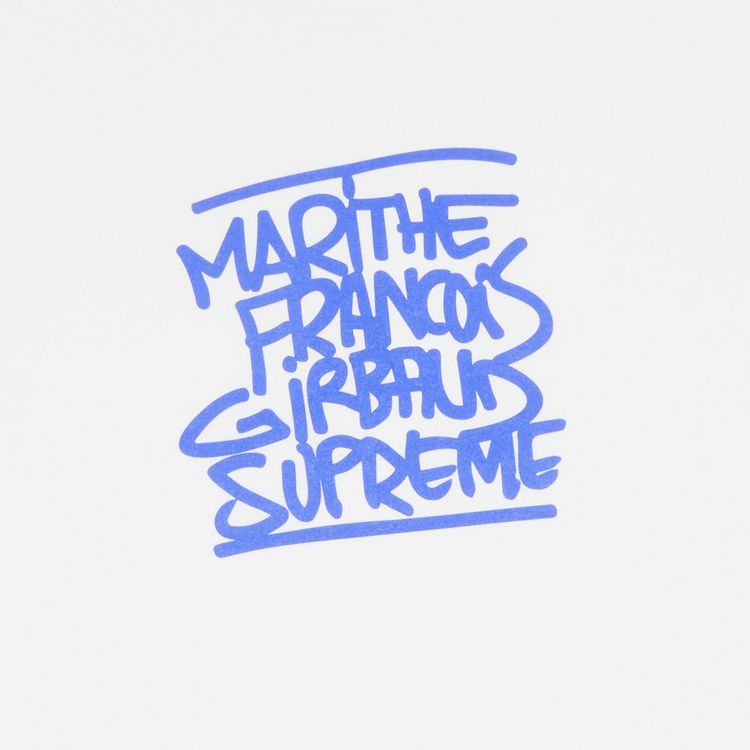 Supreme x Martithe  Francois Girbaud Tee White