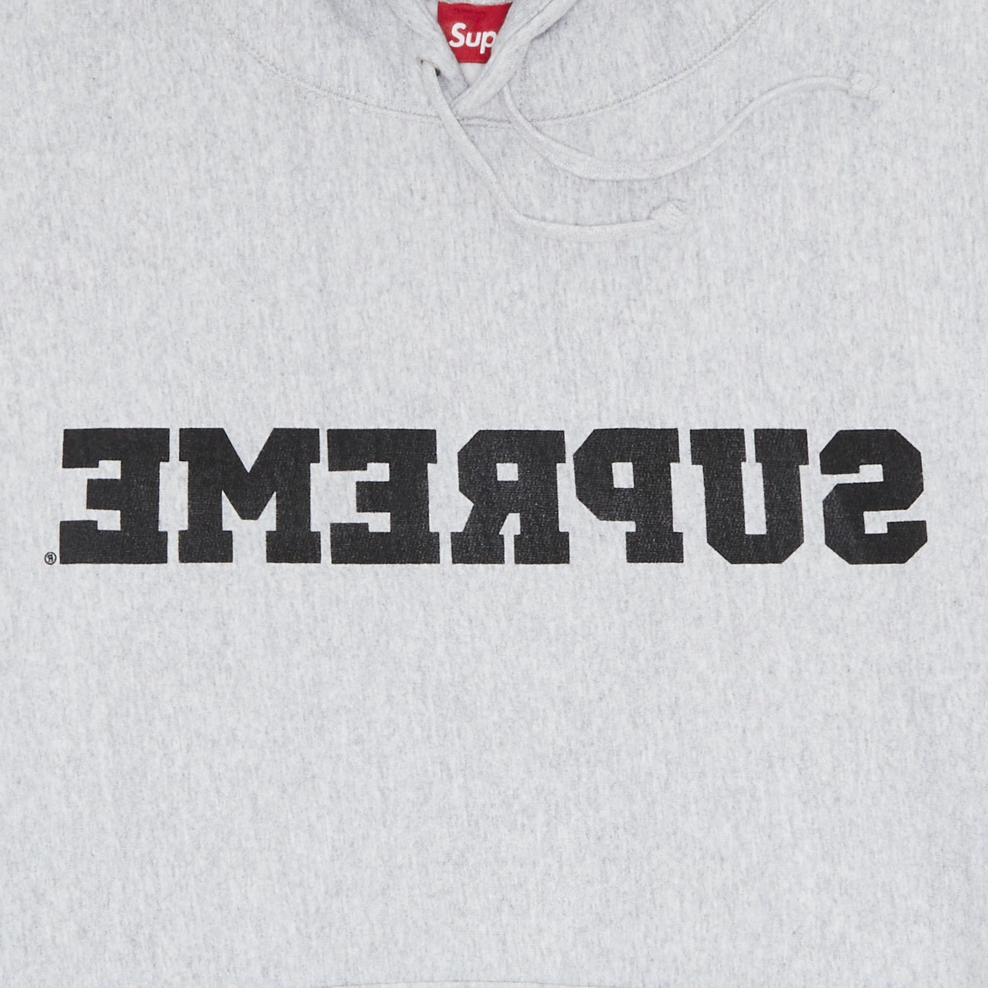 【Supreme】Reverse Hooded Sweatshirt★Heather Grey★25SS★ Supreme Reverse Hooded Sweatshirt Heather Grey | eBay