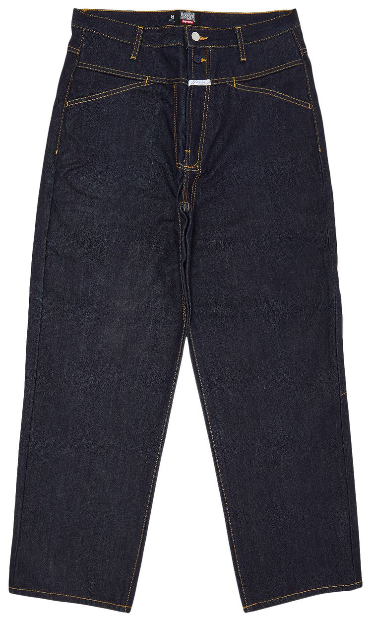 Supreme x Martithe  Francois Girbaud X Seam Baggy Jean Rigid Indigo