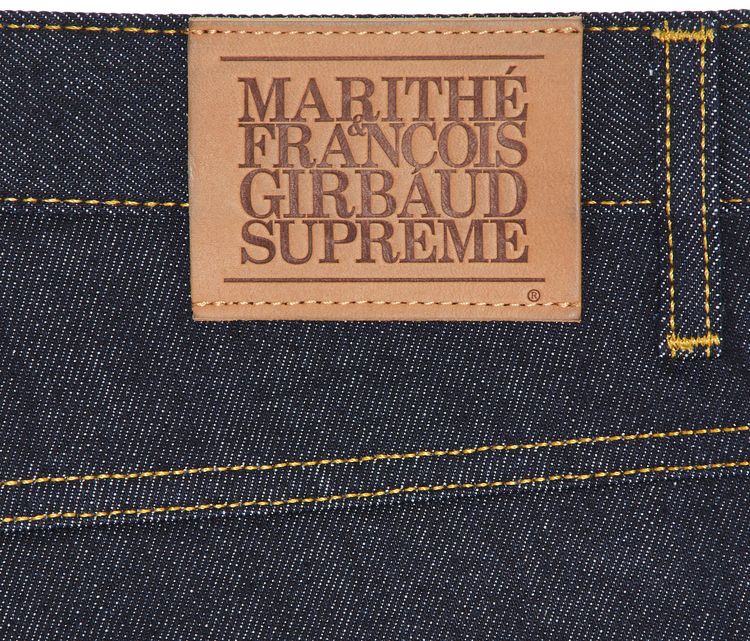 Supreme x Martithe  Francois Girbaud X Seam Baggy Jean Rigid Indigo