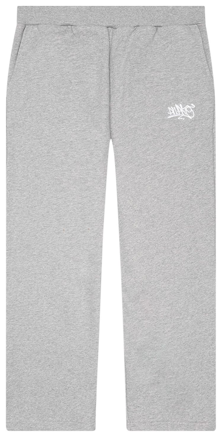 Awake NY All City Open Hem Pants Heather Grey