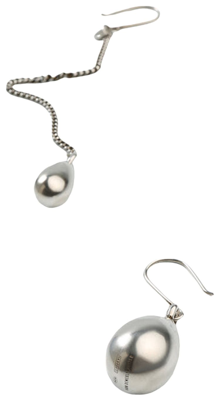Ann Demeulemeester Judith Earring Antique Silver