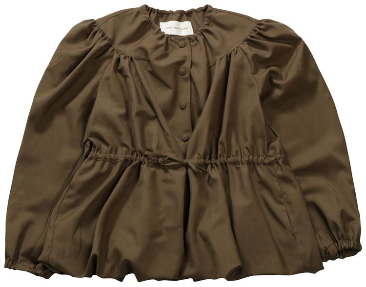 Dries Van Noten Vather Jacket Khaki