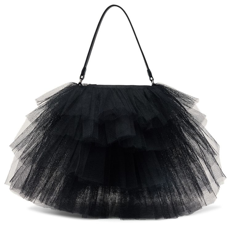 Simone Rocha Mini Frilly Tutu Bag Black