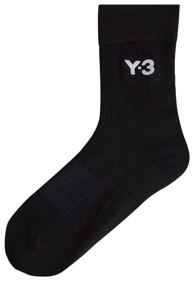 Y 3 CL High Socks Black