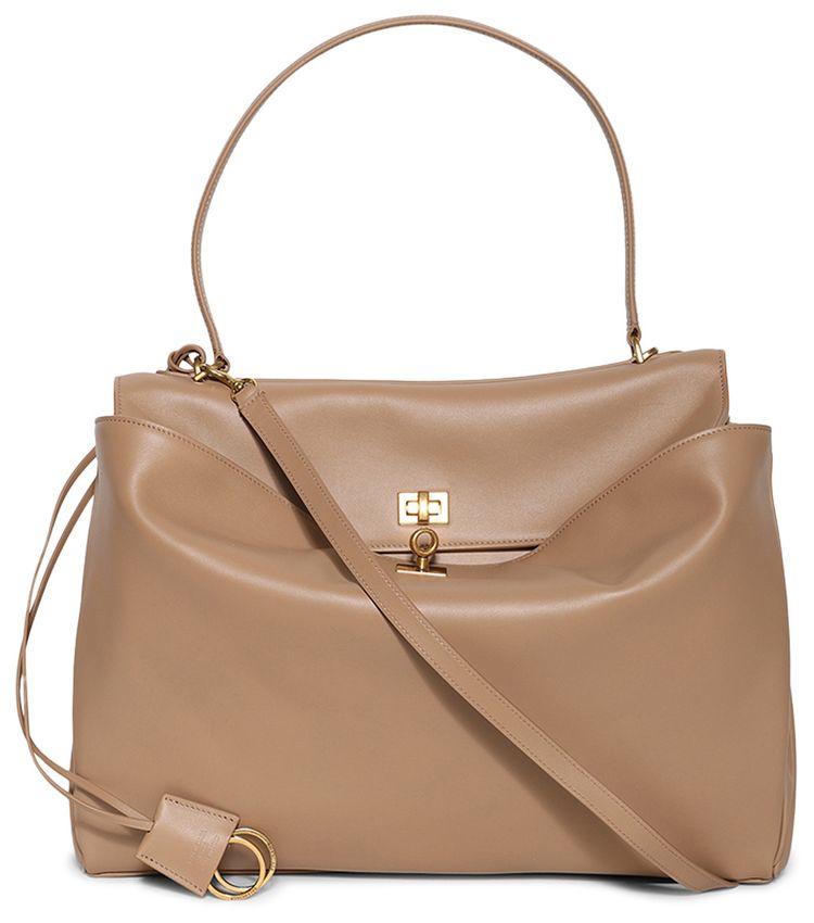 Balenciaga Rodeo Large Handbag Latte