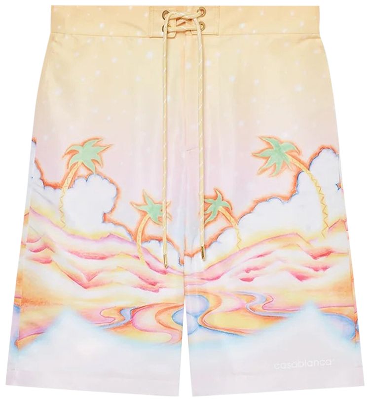 Casablanca Psychedelic Nirvana Swim Shorts Multicolor