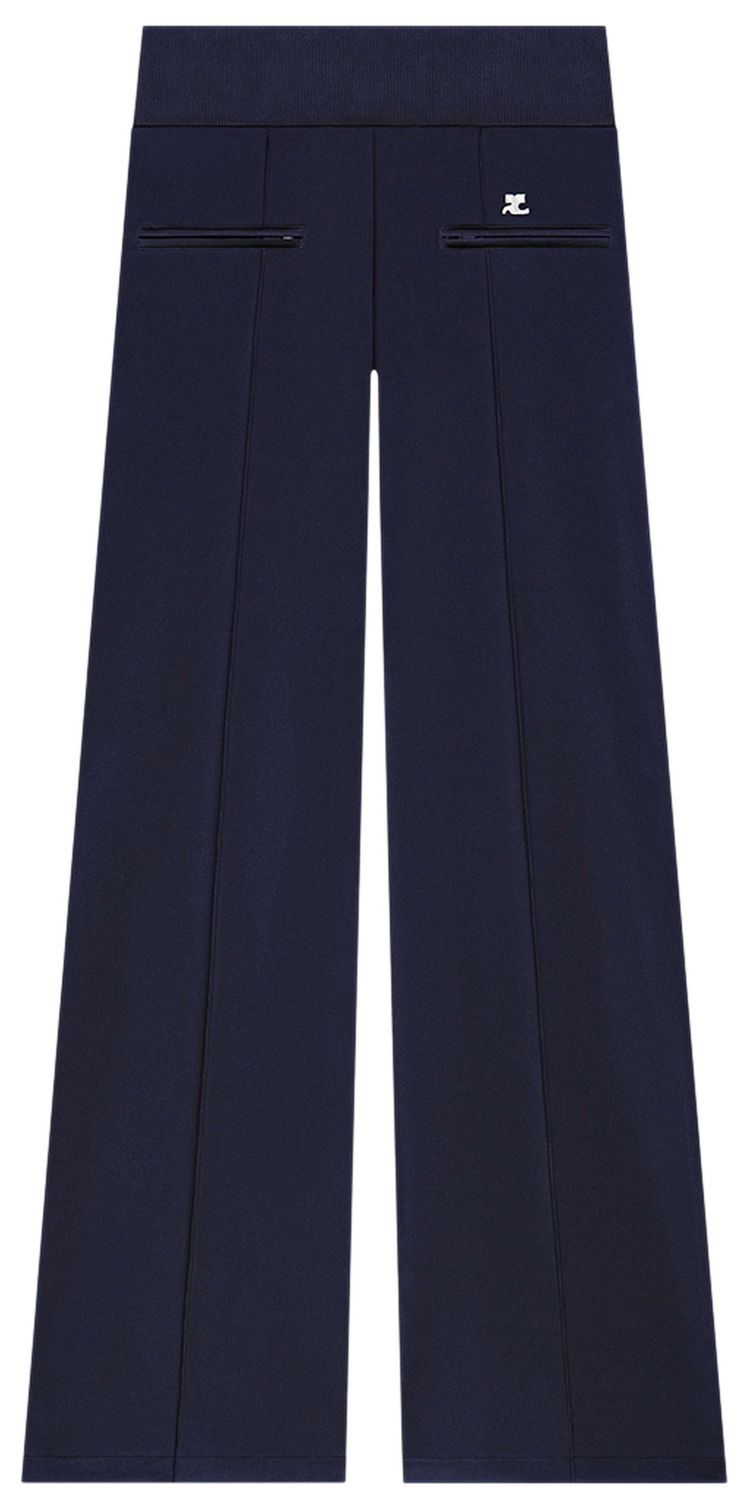 Courreges Interlock Tracksuit Pants Navy