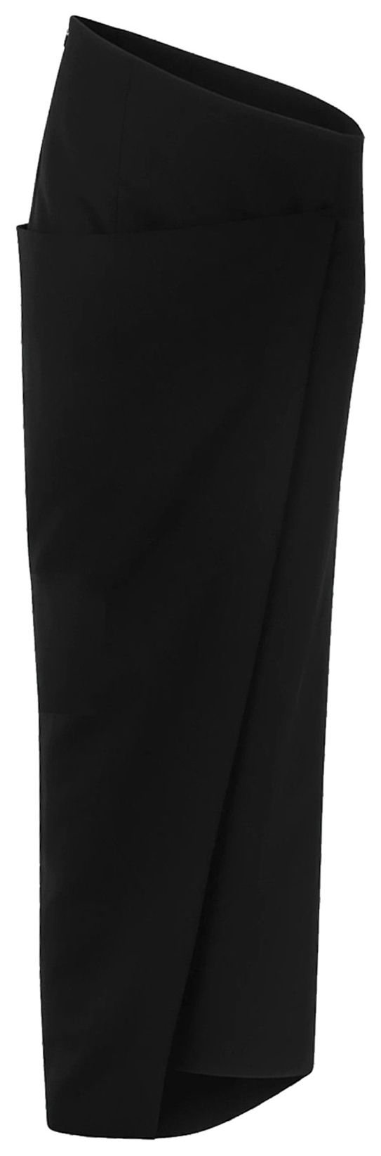 Entire Studios Wrap Skirt Black Wool