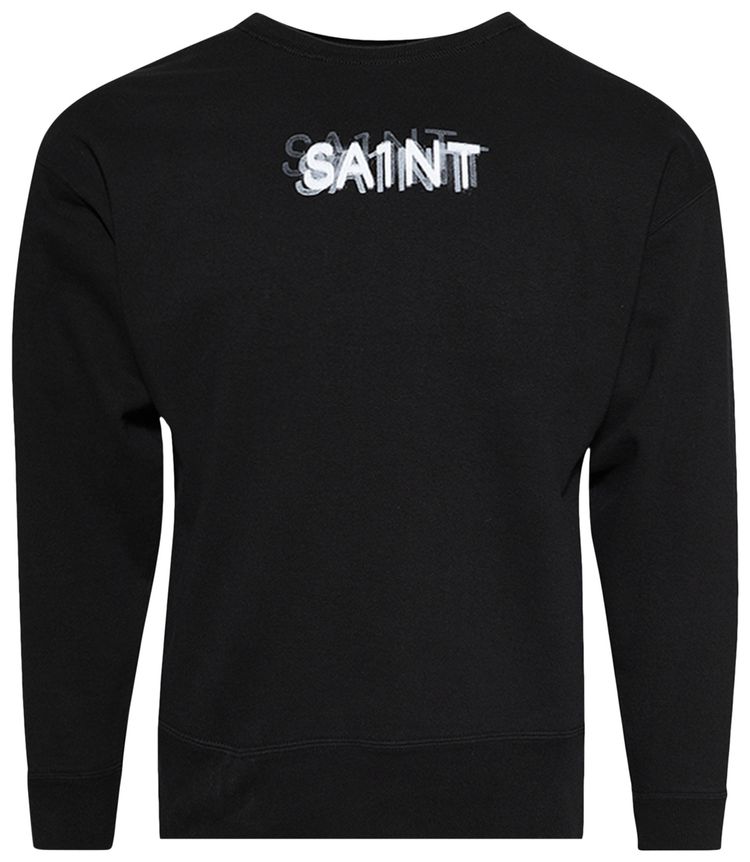 SAINT Mxxxxxx 7 Deadly Crewneck Sweatshirt Black