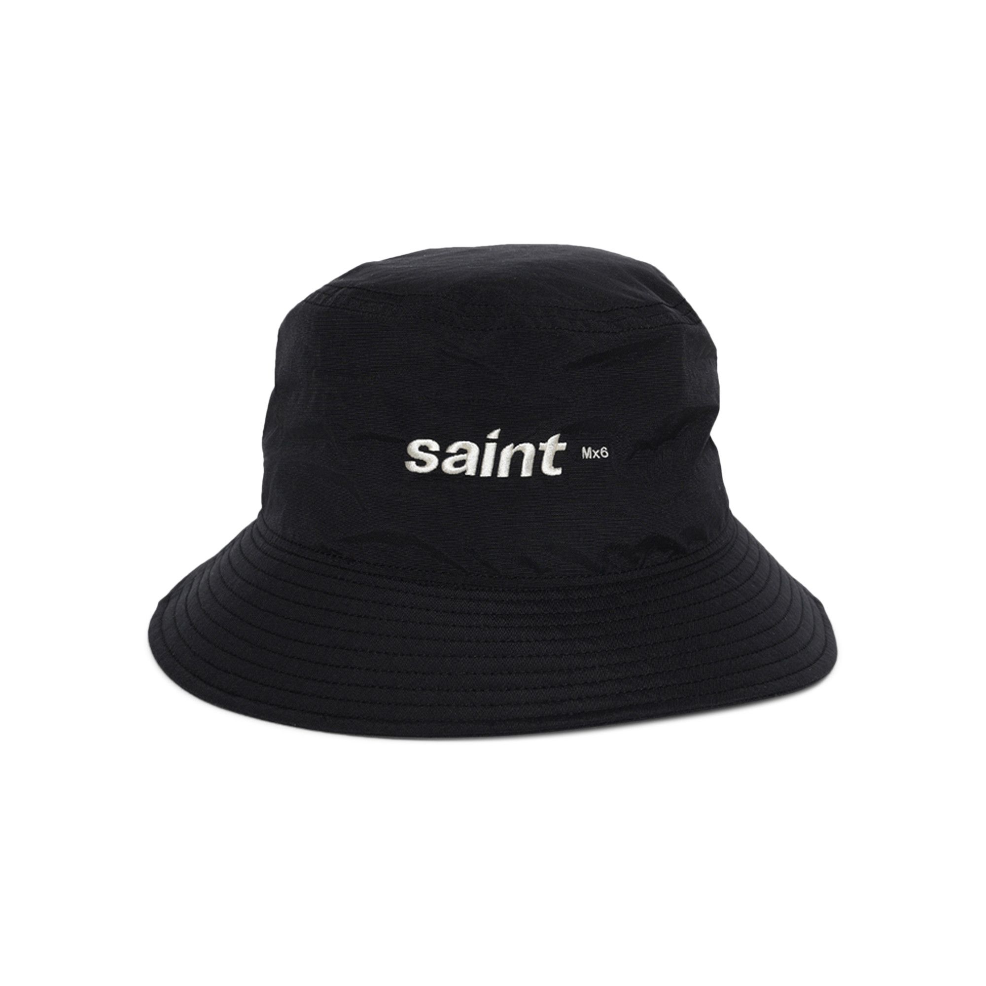 帽子 SAINT Mxxxxxx bucket hat black Buy SAINT Mxxxxxx Saint Bucket Hat 'Black' - SM HR8 0000 082