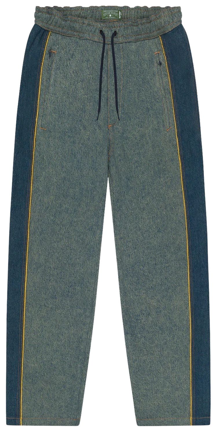 Denim Tears x Levis Denim Tears Cotton Fleur De Lis Denim Track Pants Light Wash