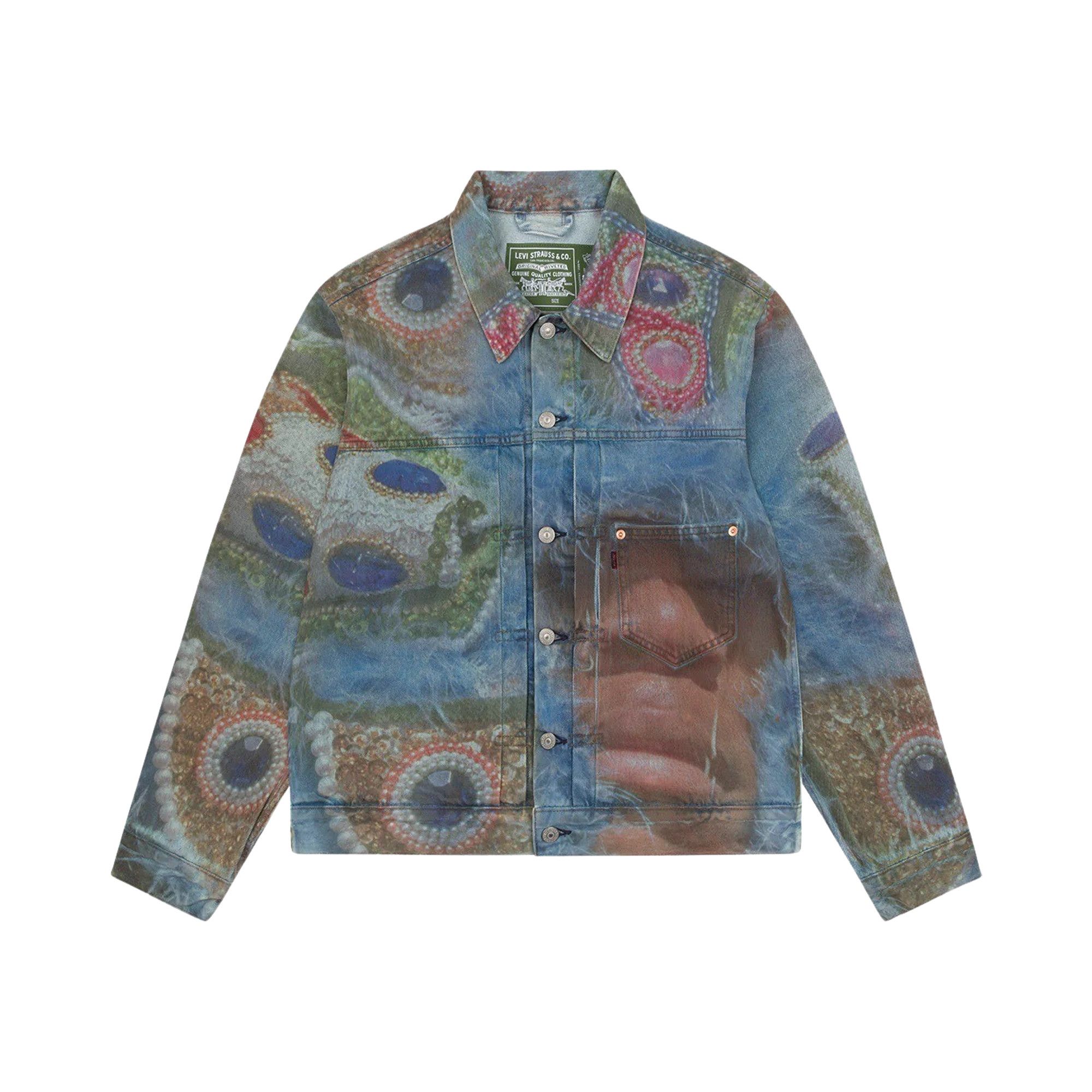 Buy Denim Tears x Levi's Big Chief Demond Type-1 Jean Jacket Buy Denim Tears x Levi's Big Chief Demond Type-1 Jean Jacket
