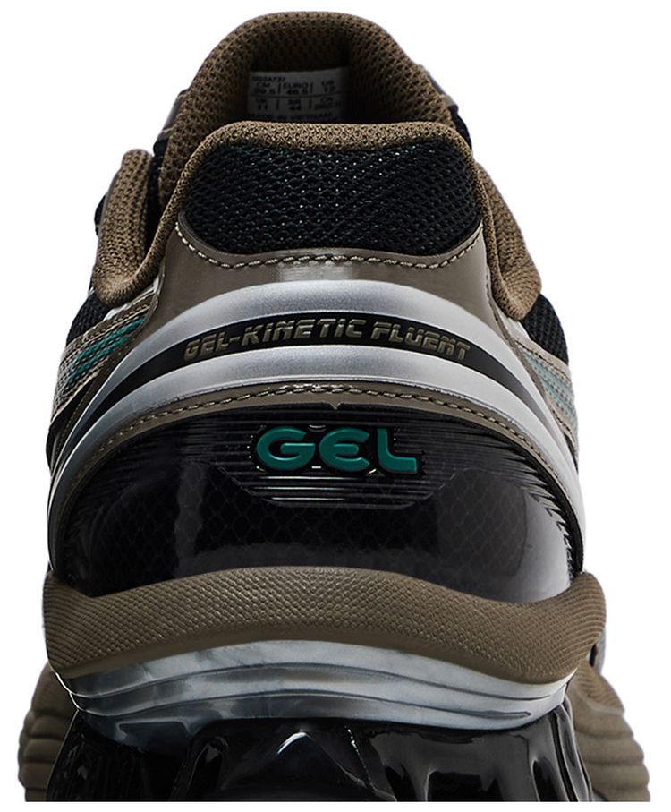 Asics Gel Kinetic Fluent Black Dark Taupe