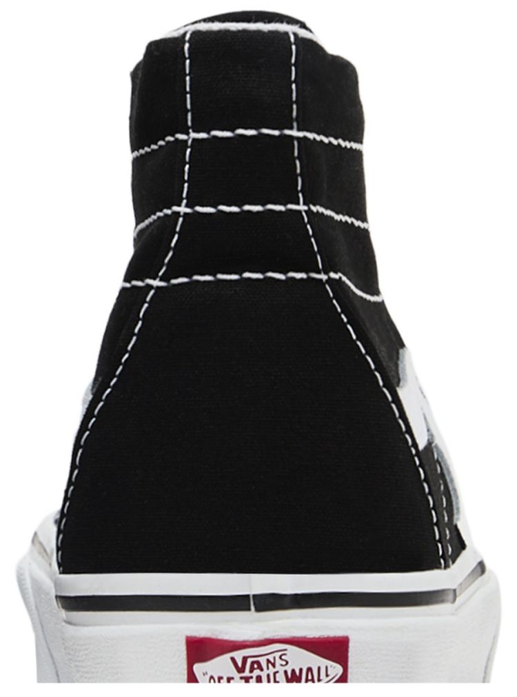 Vans Sk8 Hi Tapered Black White