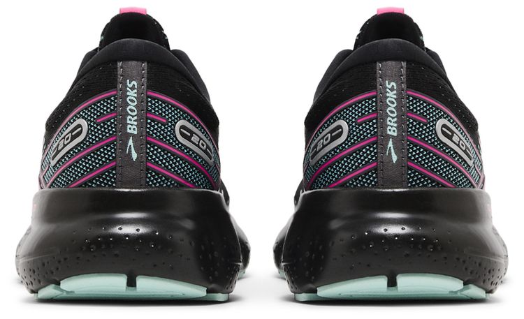 Brooks Wmns Glycerin 20 Black Blue Pink