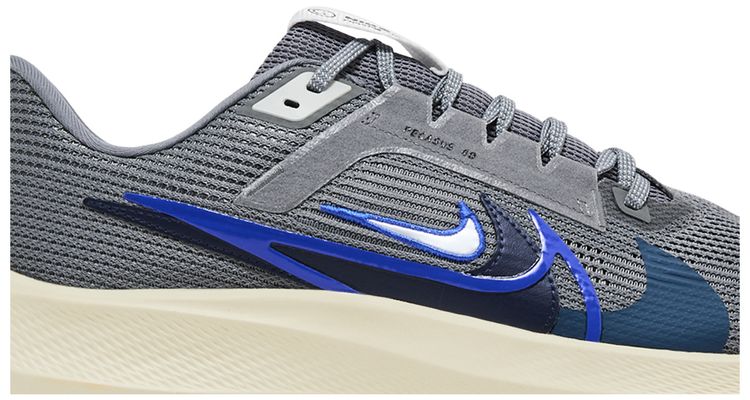 Nike Air Zoom Pegasus 40 Premium Quadruple Swoosh   Smoke Grey Racer Blue