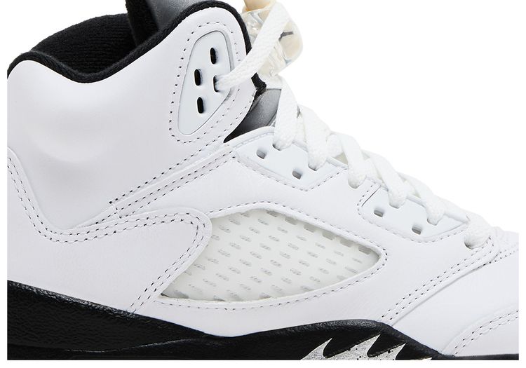 Air Jordan 5 Retro GS White Black